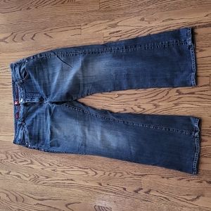 Sasson Ooh La La BootCut Boogie blue jeans size 16 cotton/ spandex jean like new